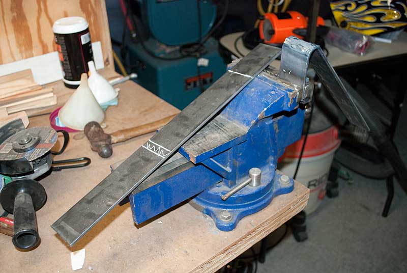 Bending process, vise