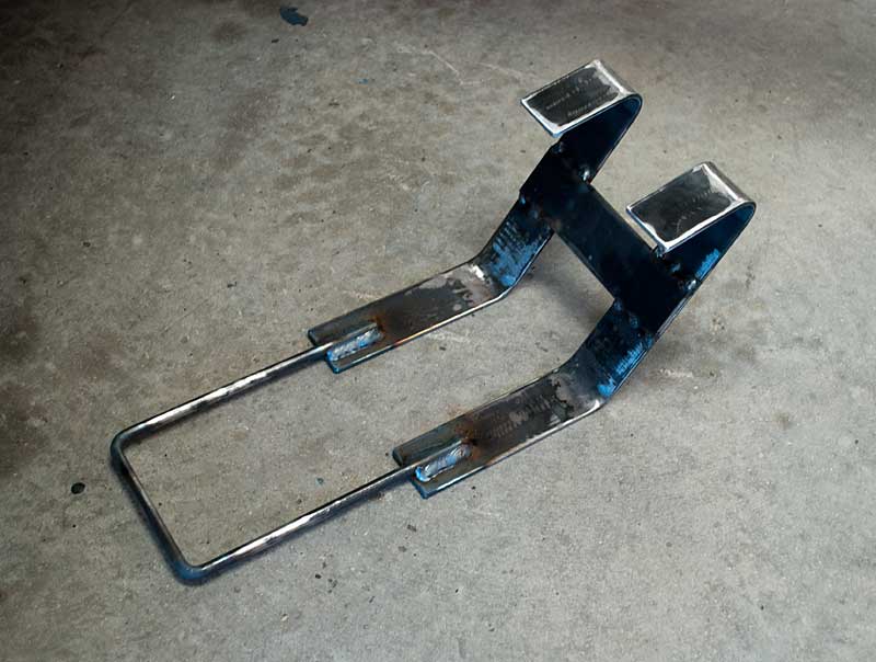 Welded up and ready for testing