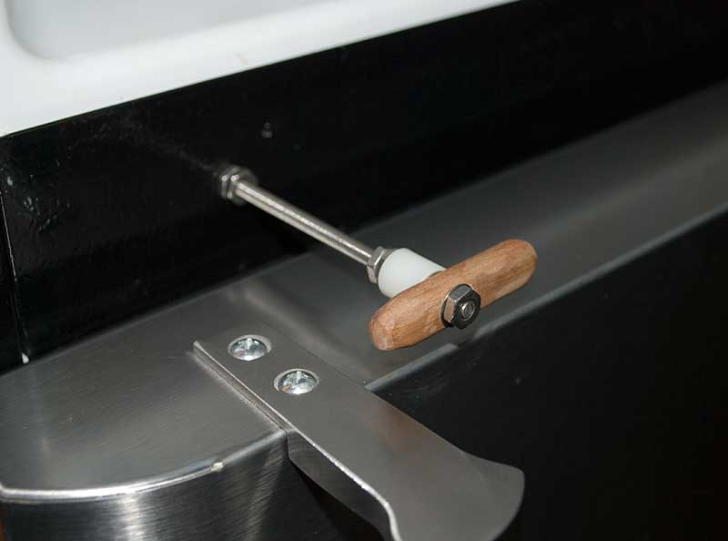 Latch or dog - close up
