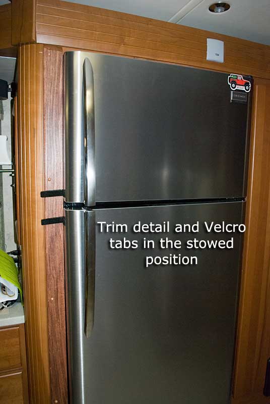 Trim and Velcro