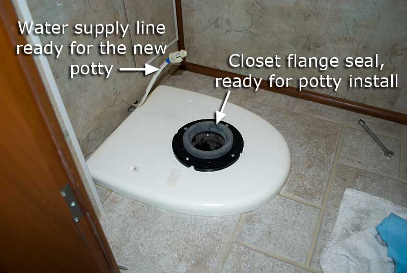 Ready for the new potty