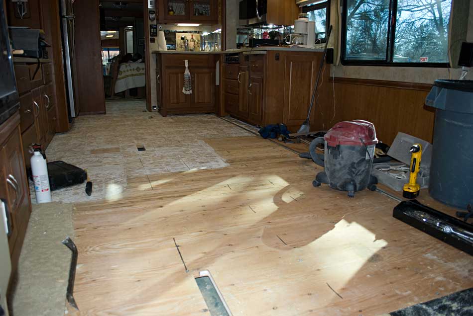 Day 3 of the flooring project