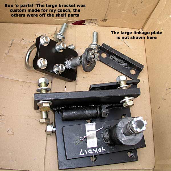 Box of bracket parts